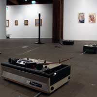 Tape Brut, Artspace, Sydney 2008, intallation view