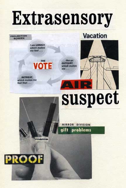 Extrasensory Air Suspect, collage
