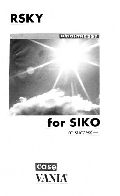 Rsky for Siko, collage